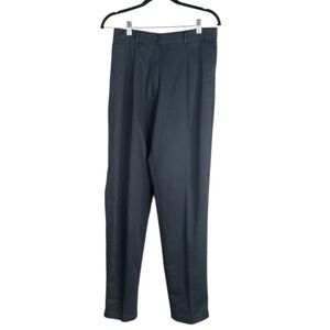 L.L. Bean Women's Navy Blue Original Fit Cotton Chino Straight Leg Pants Size 10